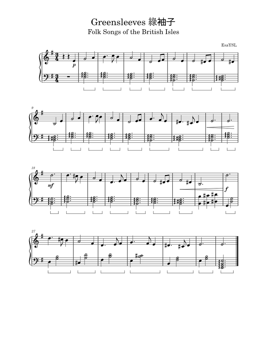 12inchLP／Greensleeves ENGLISH folk songs Greensleeves - A 16th Century English Folk Song - YouTube