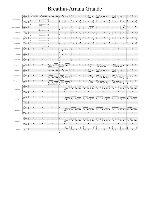 Breathin - Ariana Grande (Pit Etude)