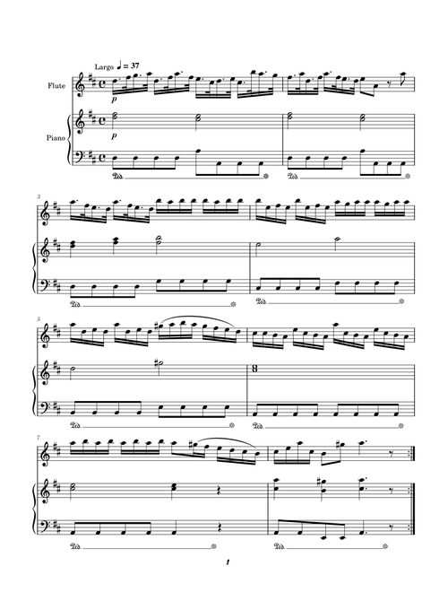Chamber Concerto in D major, RV 93 - Antonio Vivaldi