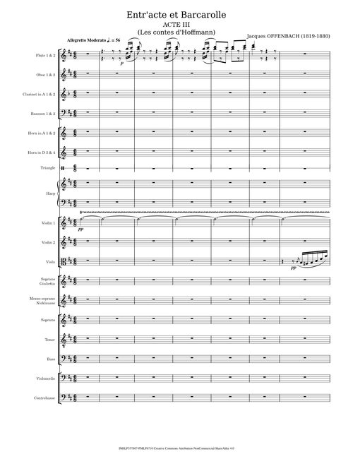 Barcarolle – Jacques Offenbach