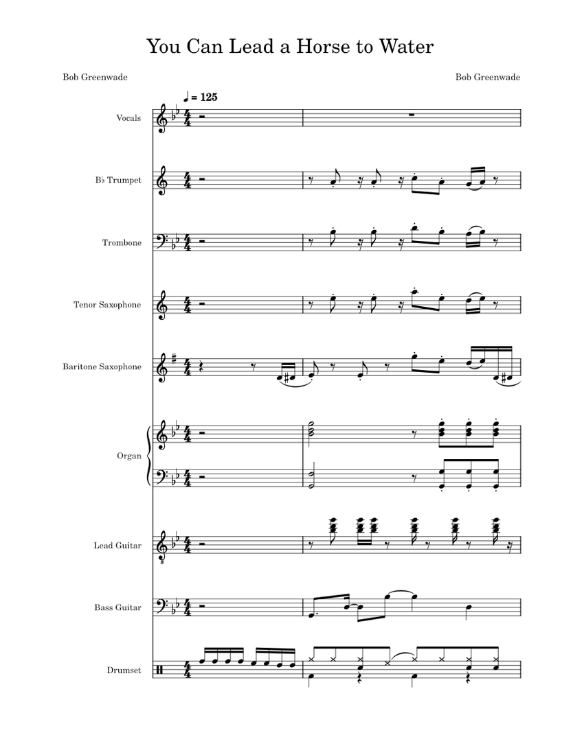 You Can Lead a Horse to Water piano tutorial