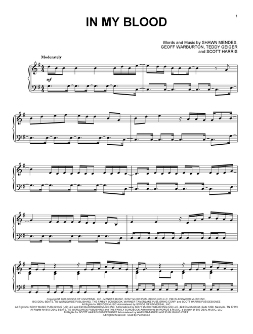 In My Blood (from the Netflix series Bridgerton) - Vitamin String Quartet, Shawn Mendes (Piano Solo)