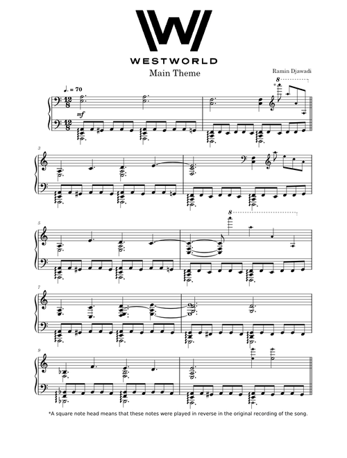 Westworld - Main Theme