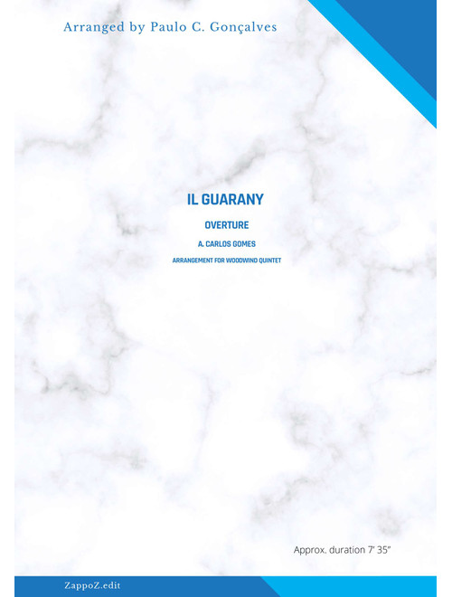 IL GUARANY OVERTURE - A. CARLOS GOMES (Arr. Paulo C. Gonçalves) (Woodwind Ensemble)