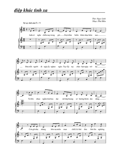 Điệp khúc tình xa