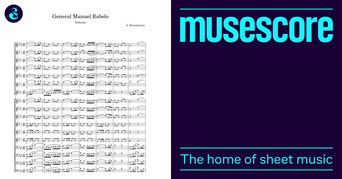 Manuel Rabelo General Manuel Rabelo Sheet Music for Trombone, Tuba, Flute, Saxophone ...