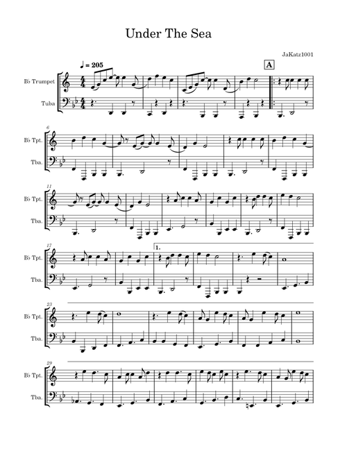Under The Sea (from The Little Mermaid) – Alan Menken Under The Sea