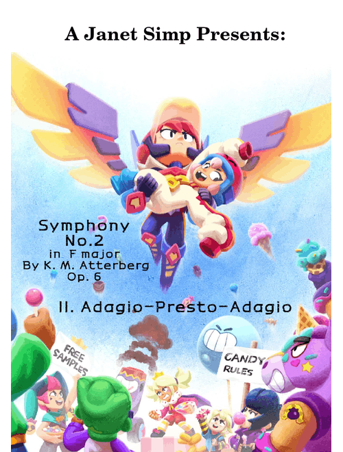 Atterberg - Symphony No. 2 in F major | II. Adagio - Presto - Adagio | Orchestral Score