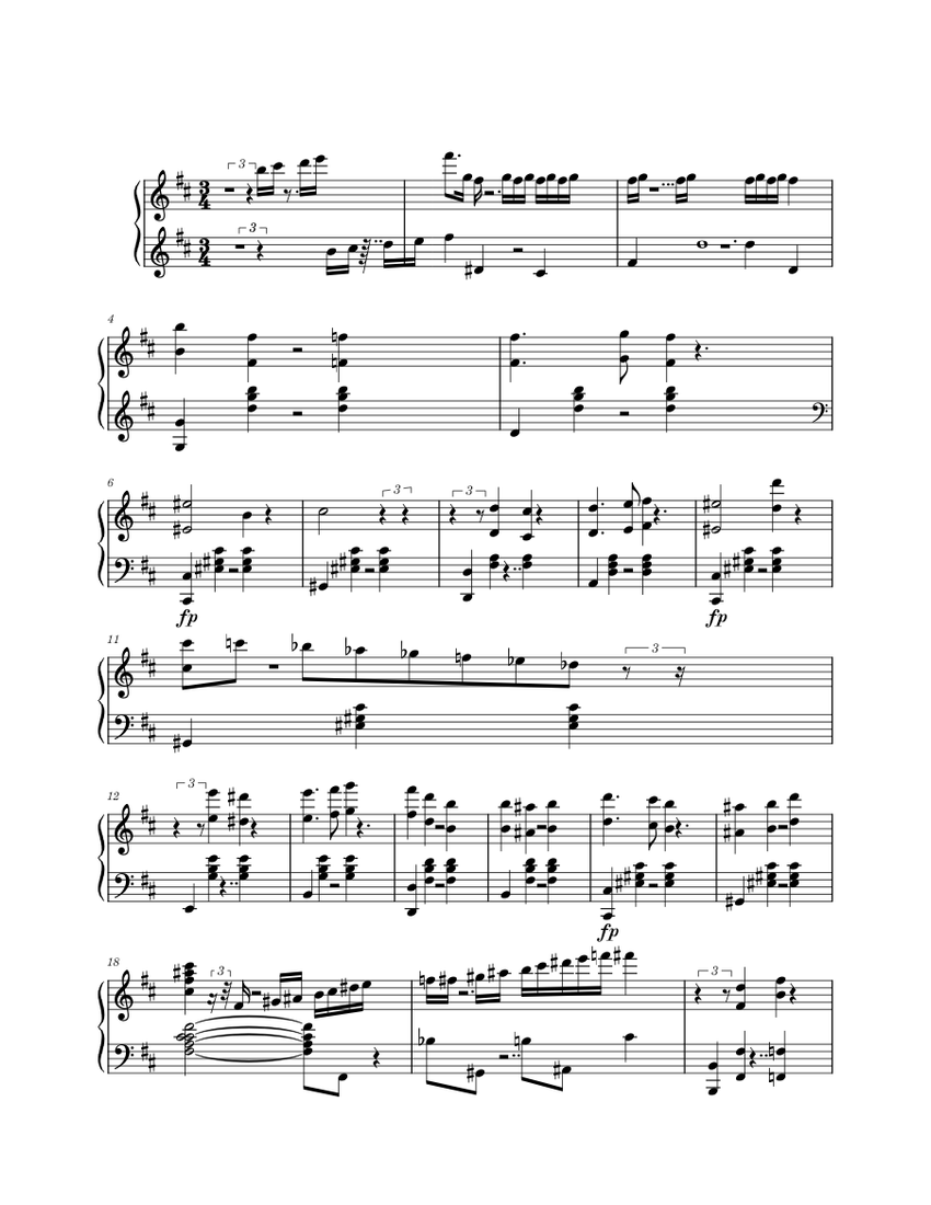 aecb7a19a3e9ec0886b3e270c1cc5e629da471ae Sheet music for Piano (Solo ...