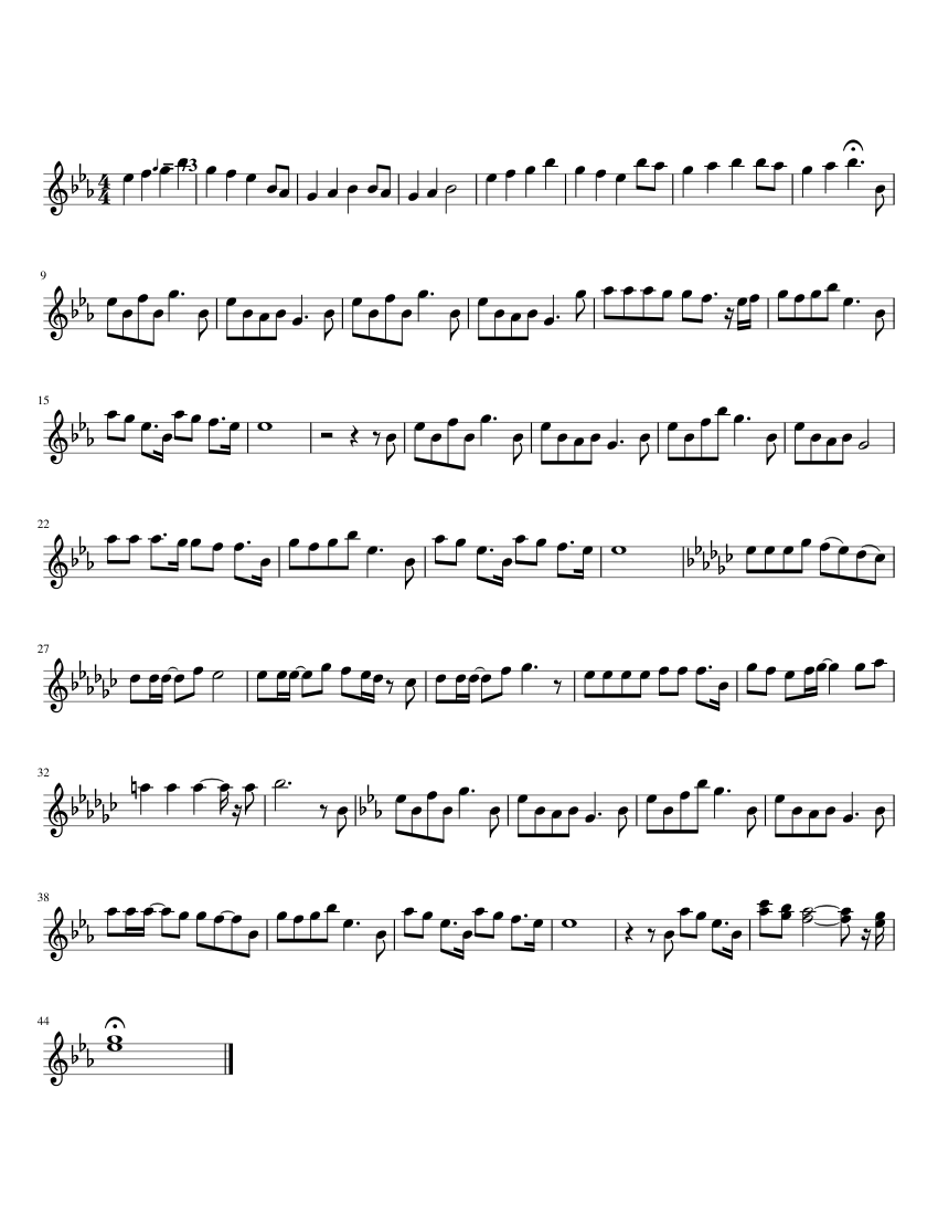 The Polar Express When Christmas Comes to Town Flute Sheet music