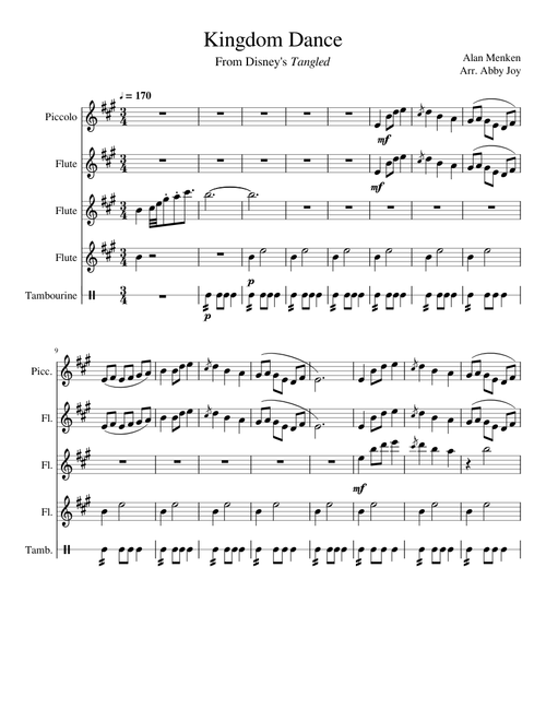 Kingdom Dance for Flute Choir