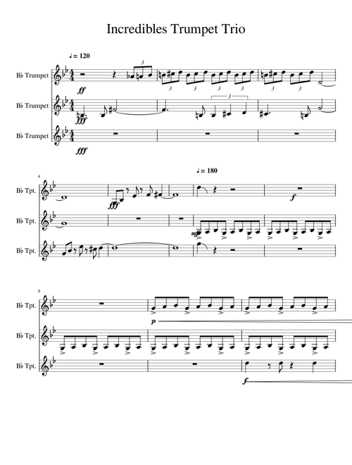 Incredibles Trumpet Trio