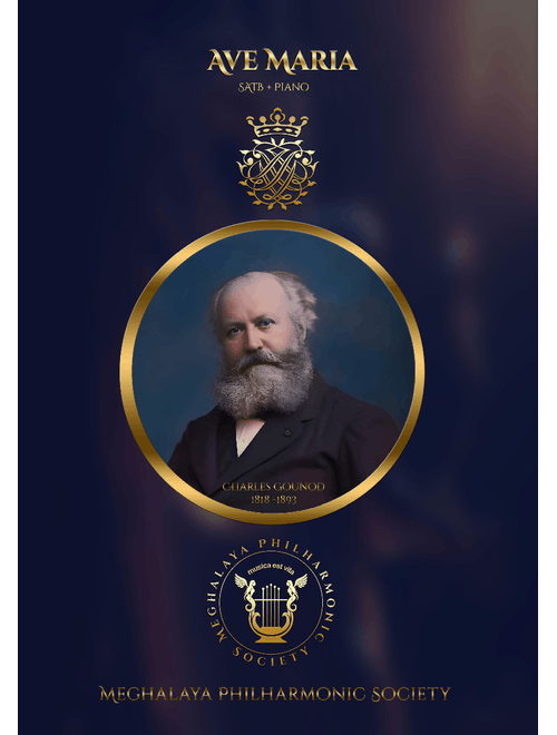 Ave Maria  – Charles Gounod - SATB + PIANO