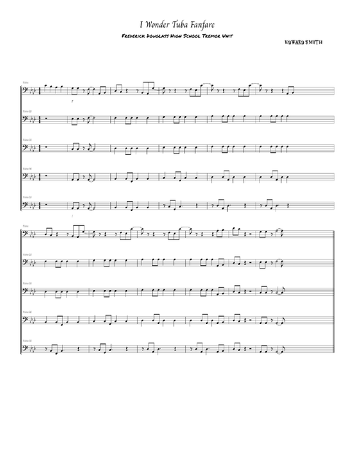 I Wonder (Arr. Edward Smith) - Kayne West (Marching Band)