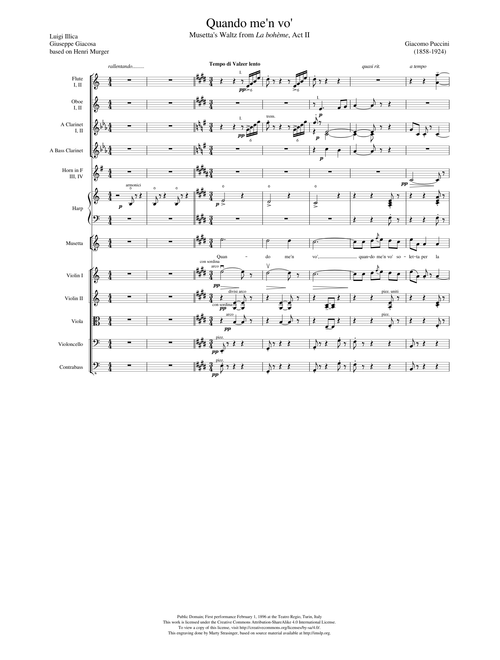 La bohème- Musetta's Waltz