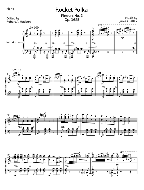 Rocket Polka, Op.1685 - James Bellak