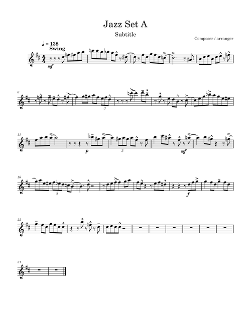 Jazz Set A