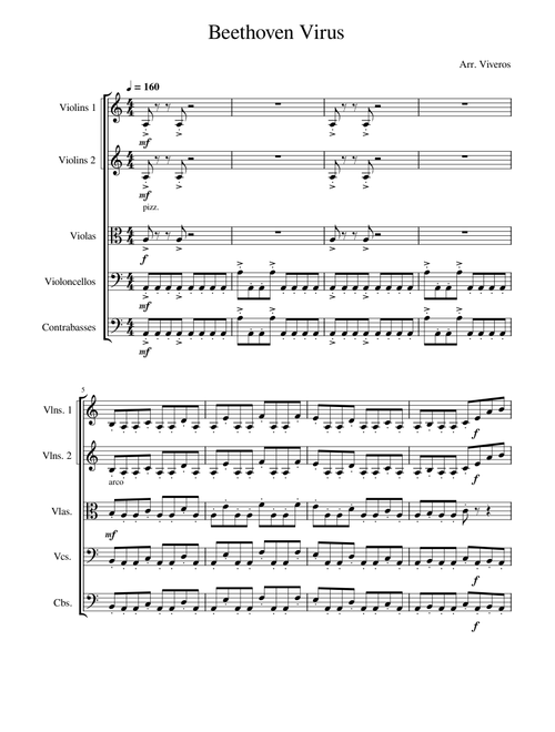 Beethoven Virus for String Orchestra