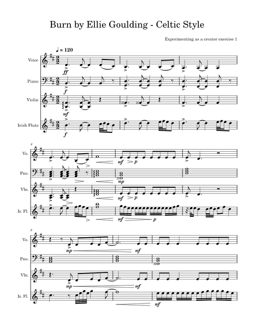 Burn – Ellie Goulding Burn - Celtic #1