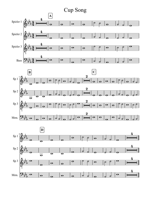 Cup Song - Mallets