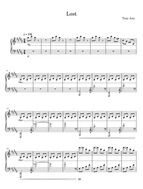 Lost - Tony Ann