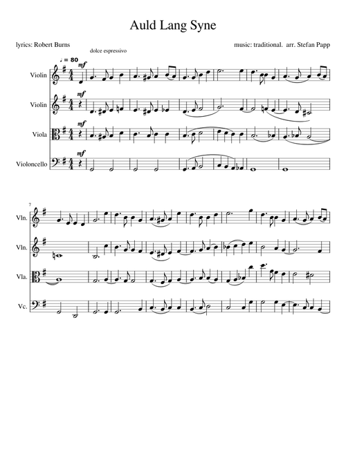 Auld Lang Syne