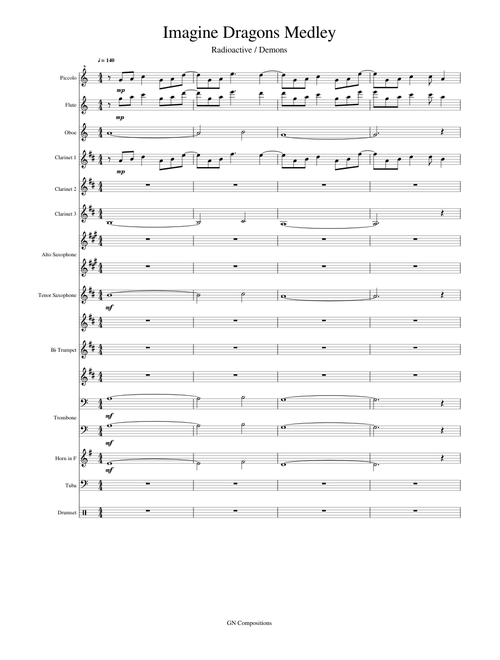 Imagine Dragons Medley