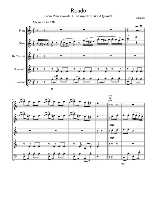 Rondo (Alla Turka)