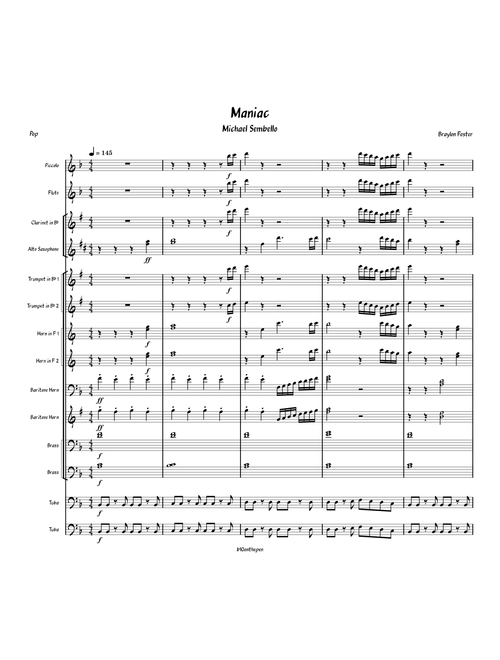 Maniac – Michael Sembello