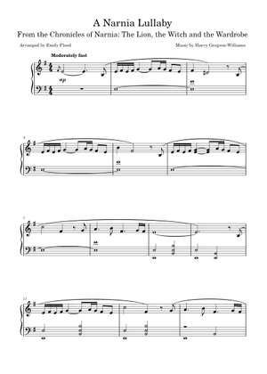 A Narnia Lullaby – Harry Gregson-Williams, The Chronicles of Narnia ...