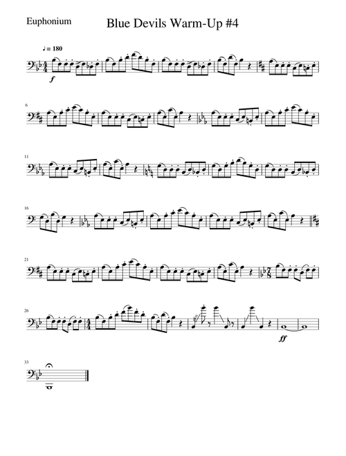 Blue Devils Warm-Up #4