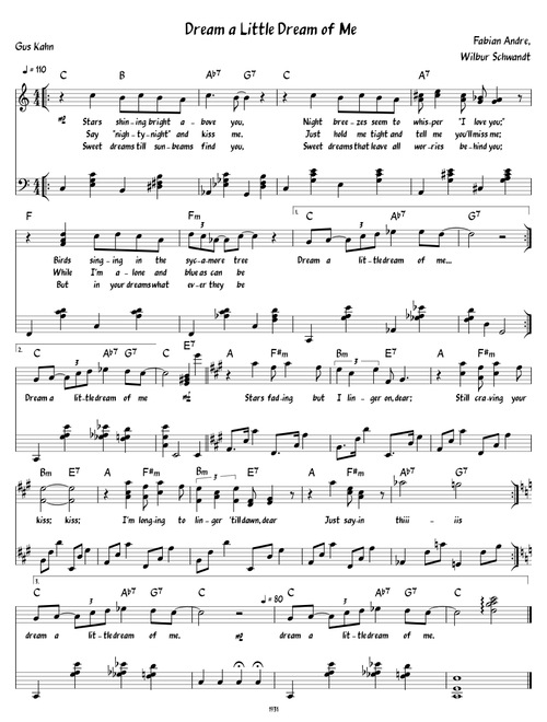 Dream A Little Dream Of Me — Mama Cass Elliot