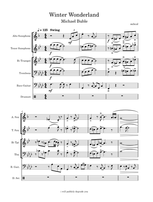Winter wonderland – Felix Bernard