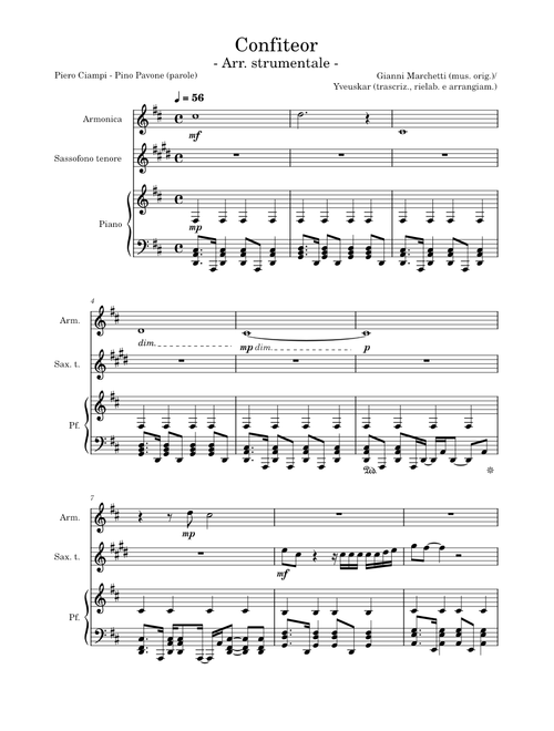Confiteor – Gianni Marchetti