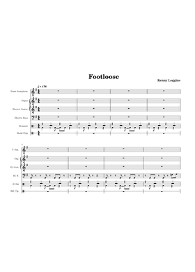 Free Footloose by Kenny Loggins sheet music | Download PDF or