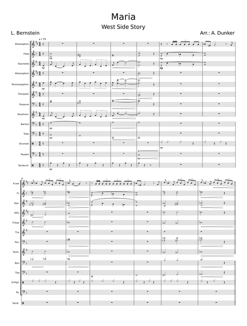 Maria (West Side Story) - Leonard Bernstein