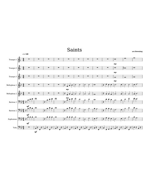 When the Saints Go Marching In