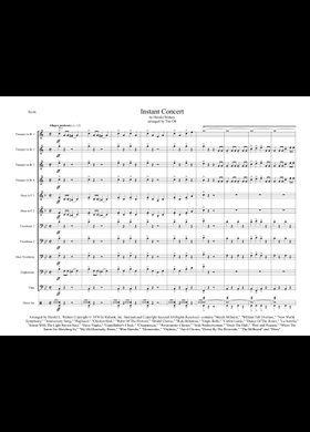 専用【吹奏楽楽譜】ハロルドウォルターズ「Instant Concert」 専用【吹奏楽楽譜】ハロルドウォルターズ「Instant Concert