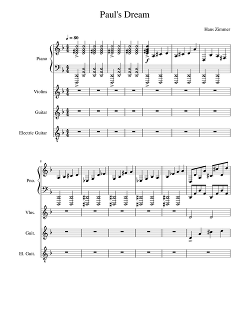 Paul's Dream – Hans Zimmer