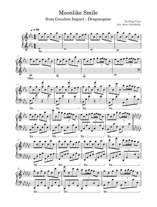 Moonlike Smile – Yu-Peng Chen