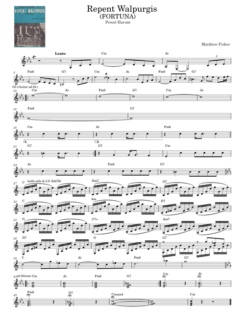 Repent Walpurgis (FORTUNA) – Matthew Fisher (Procol Harum)