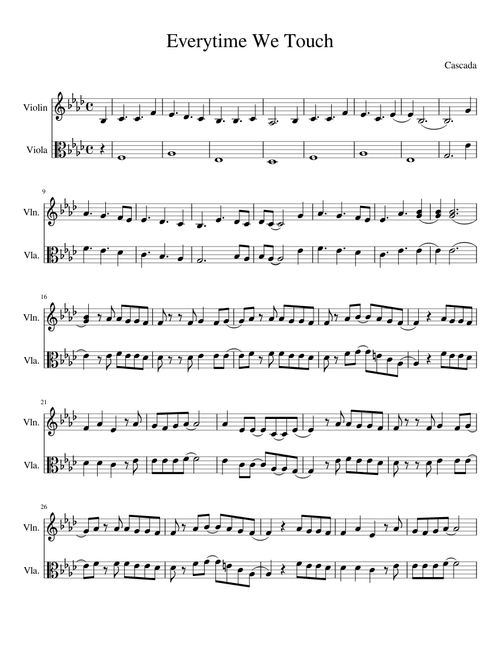 Everytime We Touch
