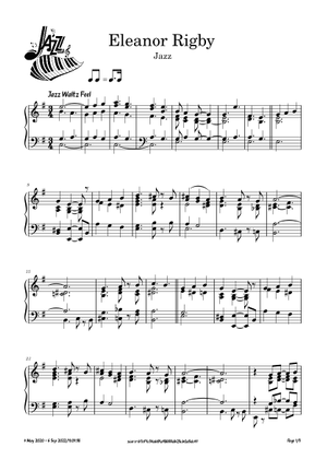 Play Official version of Eleanor rigby Sheet Music by The Beatles for ...