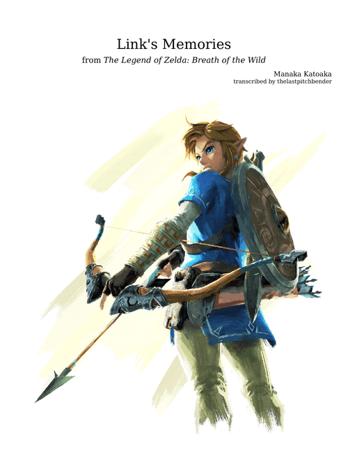 Breath of the Wild: Link's Memories