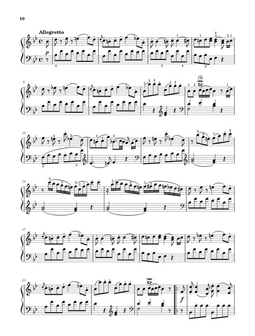 Sonata No. 17, 3rd Movement K. 570