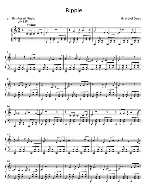 Ripple - Grateful Dead