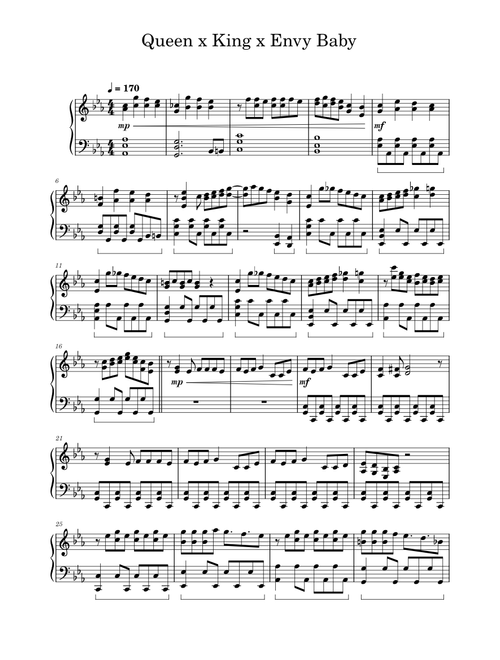 Azusloth | Free sheet music | Download PDF or print on MuseScore.com