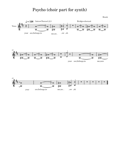 Psycho – Muse Psycho_(choir_part_for_synth)
