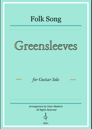 Greensleeves – Traditional English Folksong Sheet Music for Piano