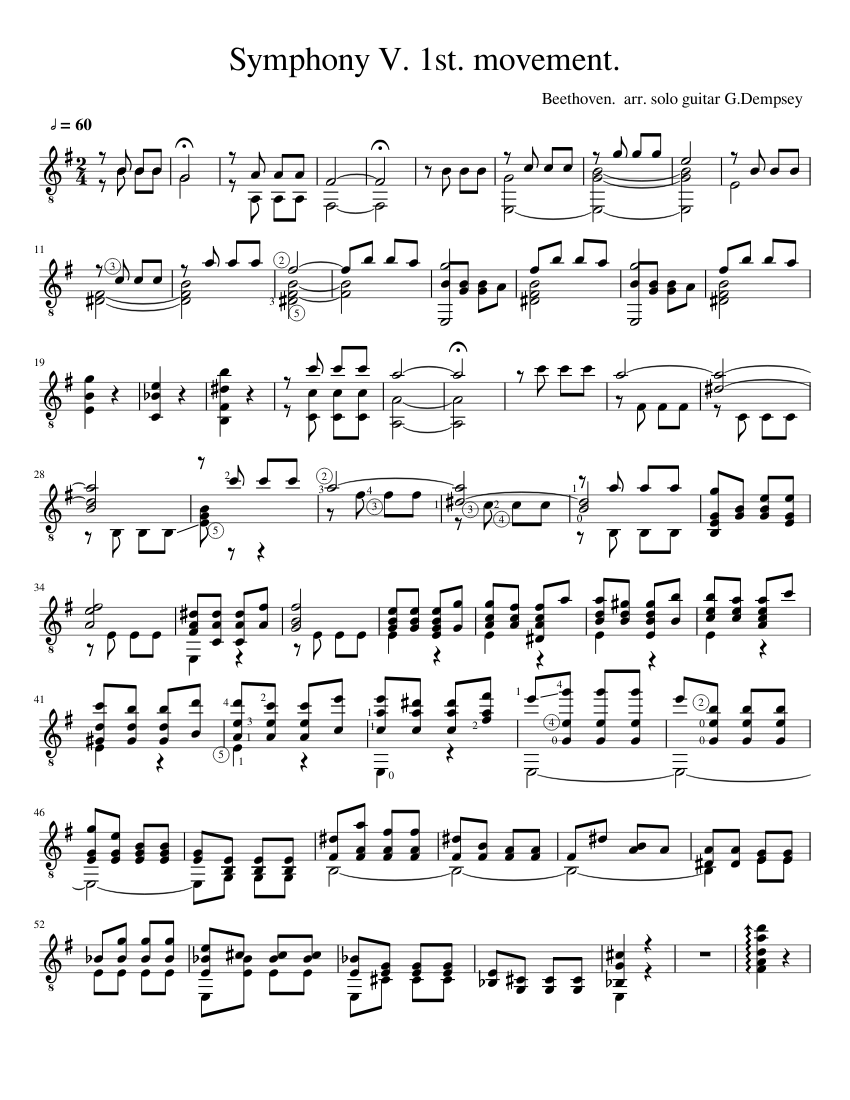 5th symphony guitar outlet